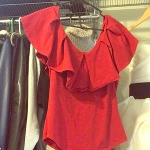 Free people red top